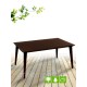  Стол уличный lima table, коричневый