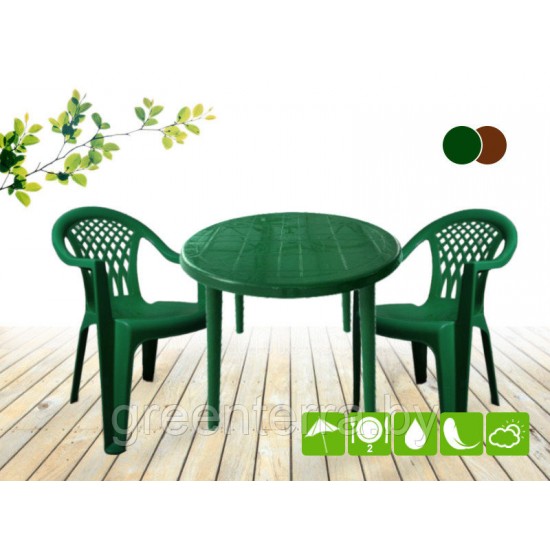 "Виктория-3" ( круглый стол) - набор садовой мебели